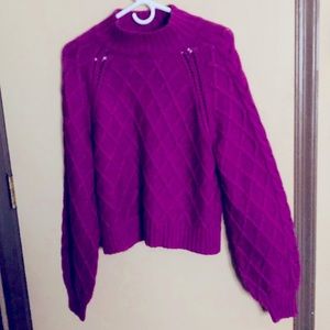 American Eagle cable knit sweater